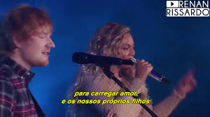 Eu não mereço isso, querida, você parece perfeita esta noite. Ed Sheeran Perfect Duet Com Beyonce Traducao Youtube