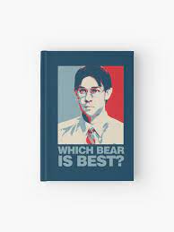 Which Bear Is Best Hardcover Journal By Bytecage Redbubble