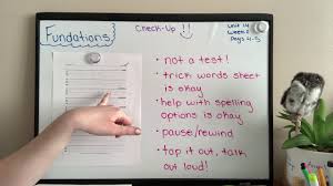 Maybe you would like to learn more about one of these? Fundations Unit 14 Week 2 Days 4 5 Youtube