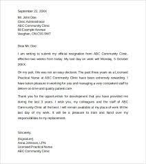 Collection of most popular forms in a given sphere. Free 5 Sample Resignation Letters 2 Week Notice Templates In Pdf Ms Word
