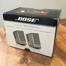 Most models consisted of two small satellite speakers, sometimes with a subwoofer. Bose Computer Musicmonitor Comprare Su Ricardo