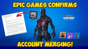 Sadly i couldnt merge it since you couldnt do. Epic Games Confirms Account Merging Is Coming Back Fortnite Account Merging Youtube