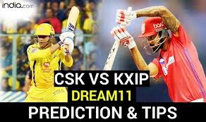 Kxip vs csk, 2nd match, indian premier league 2008. Csk Vs Kxip Dream11 Team Hints Fantasy Prediction Ipl 2020 Online Cricket Dream11 Prediction Fantasy Playing Tips Probable Xis Dream11 Guru Tips For Todays Chennai Super Kings Vs Kings Xi Punjab