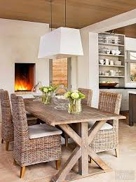 Modern Rustic Decor Wood Dining Table Rustic Wood Dining Table Home Decor