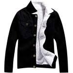 Jäckchen sportlicher damenmantel gürtel jeansjacke damen mit fell lange jeansweste lang oversize kurze jeansjacke schwarz oversize damen schwarze herren mit fell weiße kapuze wellensteyn jacke damen winterjacke jacken herren jeans lederjacke schwarz jeanshosen. Schwarze Gefutterte Jeansjacken Fur Herren Sofort Gunstig Kaufen Ladenzeile