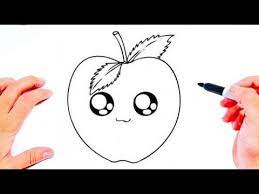 رسم سهل طريقة رسم تفاحة للاطفال تعليم الرسم للأطفال تعلم الرسم رسومات سهله وجميله youtube easy drawings drawings art