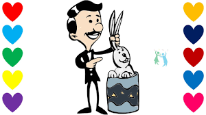 How To Draw Magician For Baby Drawings And Coloring Book For Kids Rainbow Colors Youtube 756x801 employing a funny stage. how to draw magician for baby drawings and coloring book for kids rainbow colors