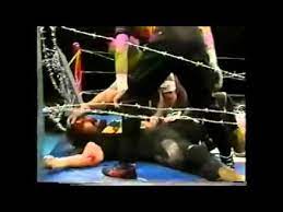 New jack, the sandman & justin credible vs eric draven, bobby c. Cactus Jack Vs Terry Funk Deathmatch W Foley Commentary Youtube