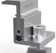 Solar Panel Mounting Brackets-Adjustable End Clamp