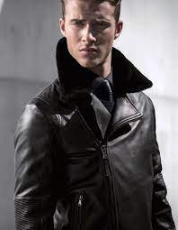 Lab Pal Zileri Autumn Winter 2013 Well Dressed Men Mens Fashion Casual Winter Leather Jacket Men