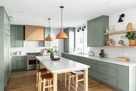 We have some best of images for your interest, we found these are cool photos. Kitchen Of The Week Green And Earth Tones Nod To Nature