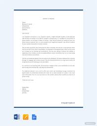 Free Letter Of Recommendation For Elementary Teacher Template Word Google Docs Apple Pages Outlook Teacher Letter Of Recommendation Letter Of Recommendation Letter To Teacher