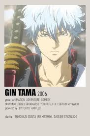 Gin Tama By Yasemin Bali In 2021 Anime Anime Watch Minimalist Poster