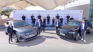 It provides fcb.tv and shop as well as ticketing, auction, training, maintaining league time tables, match reports, sports news, and community services. Audi Electrifies Fc Bayern Munich Audi Mediacenter