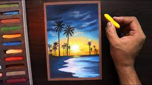 How To Draw Sunset Nature Landscape For Beginners Easy Youtube Have you ever looked up into the sky and seen a beautiful sunset with some birds? how to draw sunset nature landscape for beginners easy