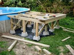 Free Do It Yourself Deck Building Plans Today S Free Plans Backyard Pool Pool Deck Plans Pool Landscaping