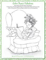 Little girls and their mothers have been making dolls for thousands of years. Fancy Nancy Printable Activities Fancynancyworld Com
