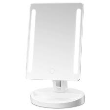 Keep reading to learn more about the easehold makeup vanity mirror and make sure you check out our other bathroom essentials, such as the top electric toothbrush and best floss. Gotofine Led Lighted Vanity Mirror Natural Bright Light Makeup Mirror With Adjustable 3 5 Inches 10x Magnification Spot Mirror Movable Two Power Supply Mod Lighted Vanity Mirror Makeup Mirror Makeup