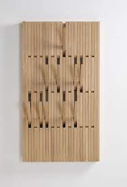 Piano Is A Multi Purpose Wall Mounted Hanger Panel With Foldable Hooks Originally Designed As A Coat Rack By P Flexible Wood Modern Coat Rack Wood Coat Hanger