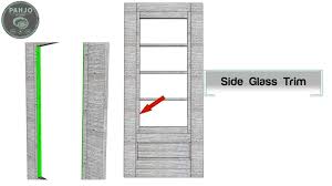 Farmhouse pantry door with glass. Diy Farmhouse Pantry Door With Glass Pahjo Designs