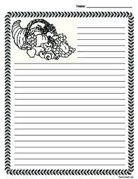 We did not find results for: Thanksgiving Lined Paper Worksheets Teaching Resources Tpt