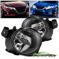 details about universal fit 2004 2018 nissan sentra altima rogue oe style fog lights