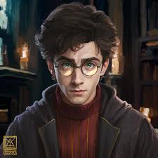 Kunstverket mitt av Harry og Voldemort : r/harrypotter