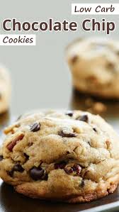 Low Carb Chocolate Chip Cookies Rezept Rezepte Low Carb Cookies Keto Dessert Rezepte