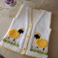 Tunus Isi Fistikli Kuzu Desenli Cocuk Yelegi Tarifi 2 3 Yas By Hatice5 Baby Knitting Patterns Orgu Orgu Projeleri