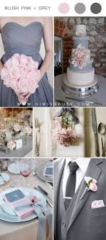 Pink and grey color combo. Top 12 Grey Wedding Color Combination Ideas Hi Miss Puff