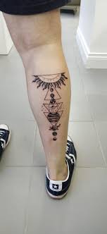 my first tattoo! solar system by hannah