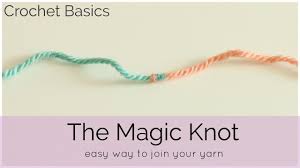 This kind of knot is known as the weaver's knot, is it a sign? Crochet Basics The Magic Knot Youtube