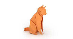 Origami Cat 3d Origami Cat Origami Origami Templates