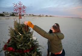 Maybe you would like to learn more about one of these? Christmas Tree On Jersey Shore Beach Is A Shiny Beacon Of Hope For Its Visitors Nj Com