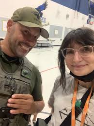 Meeting a famous person at work