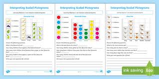 This physical activity makes the concept very clear for young children. Interpreting Pictograms Activity Worksheets Pack
