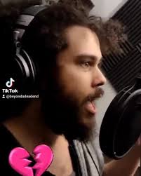 Lead Vocalist, Marcus Crews, recording...