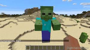 La probabilidad de que al generarse un zombi se genere un zombi gigante es de uno de cada veinte zombis generados de forma natural. How To Summon A Giant In Minecraft