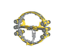 How big is the starfighter lego star wars? Hyperdrive Boost Ring For Anakins Jedi Starfighter From Bricklink Studio