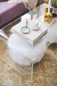Better homes & gardens modern farmhouse lift top coffee table rustic white. With A Pad Like This It S No Wonder Lo Bosworth Traded The Hills For Nyc Clear Coffee Table Acrylic Coffee Table Lucite Coffee Tables
