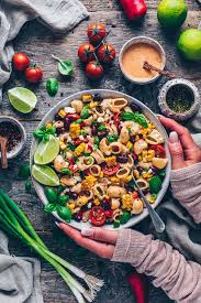 Mexican Pasta Salad With Chipotle Sauce Vegan Bianca Zapatka Recipes Rezept Nudelsalat Chipotle Sauce Chipotle