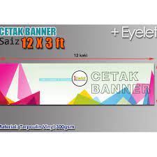 Orang hanya melihat sepintas lalu, jadikanlah maklumat dalam banner dalam bentuk perkataan bukannya ayat. Print Banner Pvc Saiz 12 X 3 Kaki Books Stationery Stationery On Carousell