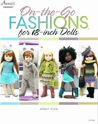 The pattern includes instructions to make a top, pants, slippers and a wig. Paid And Free Crochet Patterns For 18 Inch Dolls Like The American Girl Doll