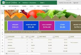 Grocery List And Price Comparison Template For Excel Online