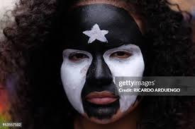 794 Black Face Paint Stock Photos, High-Res Pictures, and Images