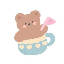 Follow the vibe and change your wallpaper every day! 29 Best Ios Cute Korean Bear Ideas Cute Cartoon Wallpapers Cute Stickers Cute Doodles