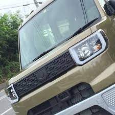 ダイハツ ウェイク ラバースプレーでマットブラック化 ダイハツ ウェイク ダイハツ ウェイク