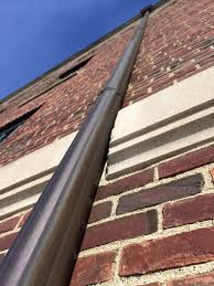 A Historic Ymca Building Fell Victim To Vandals Who Stole The Copper Spouting Off The Front Of The Building Gutter Guards Direc Gutters Downspout Gutter Guard