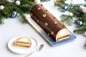 Buche Praline Cafe Et Zestes De Clementine Empreinte Sucree Recette Buche De Noel Praline Buche Praline