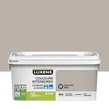 Nuancier luxens nuancier luxens peinture unikalo nuancier resine de protection pour peinture, peinture luxens satin this nuancier luxens graphic has 10 dominated colors, which include white. Peinture Couleurs Interieures Luxens Gris Dore 6 2 5 L Peinture Murale Cuisine Couleur Interieure Parement Mural